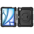 Mobilize Leather Bag Gsm - Mobilize Rotating Defender Case Stand Function For Apple Ipad Air 11 (2024) Black - 29965